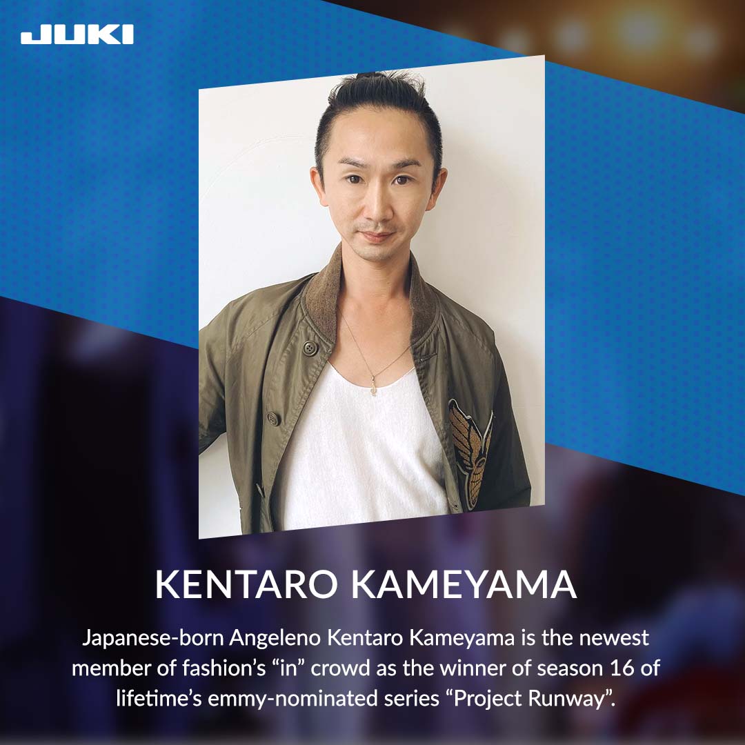JUKI Designer Ambassador: Kentaro Kameyama